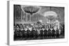 Banquet in the Emperor's Hall, Römer, Frankfurt, (17th August 186), 1900-null-Stretched Canvas