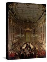 Banquet in the Redoutensaal, Vienna, 1760-Martin II Mytens/ Meytens-Stretched Canvas