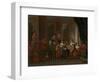 Banquet of Distinguished Turkish Women-Jean Baptiste Vanmour-Framed Art Print