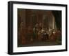 Banquet of Distinguished Turkish Women-Jean Baptiste Vanmour-Framed Art Print