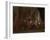 Banquet of Distinguished Turkish Women-Jean Baptiste Vanmour-Framed Art Print