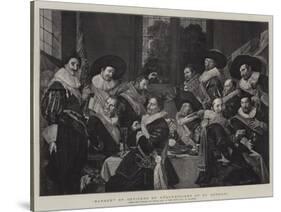 Banquet of Officers of Arquebusiers of St Andrew-Frans Hals-Stretched Canvas