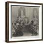 Banquet of the Mayors at the Mansion House-Felix Regamey-Framed Giclee Print