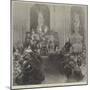 Banquet of the Mayors at the Mansion House-Felix Regamey-Mounted Giclee Print
