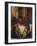 Banquet Scene, Detail from Dinner at Pharisee's House or Dinner at Simon's House-Paolo Caliari-Framed Giclee Print