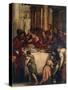 Banquet Scene, Detail from Dinner at Pharisee's House or Dinner at Simon's House-Paolo Caliari-Stretched Canvas