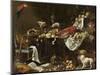 Banquet Still Life, 1644-Adriaen van Utrecht-Mounted Giclee Print