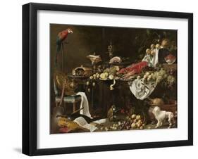 Banquet Still Life, 1644-Adriaen van Utrecht-Framed Giclee Print