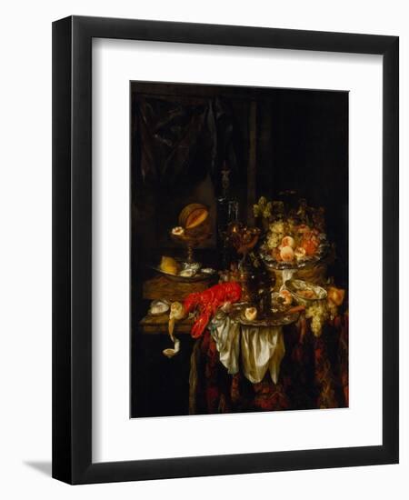 Banquet Still Life, 1667-Abraham Hendricksz van Beijeren-Framed Giclee Print