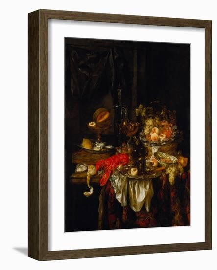 Banquet Still Life, 1667-Abraham Hendricksz van Beijeren-Framed Giclee Print