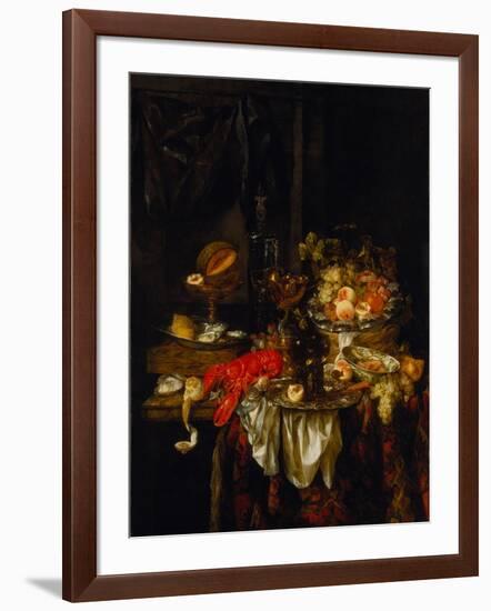 Banquet Still Life, 1667-Abraham Hendricksz van Beijeren-Framed Giclee Print