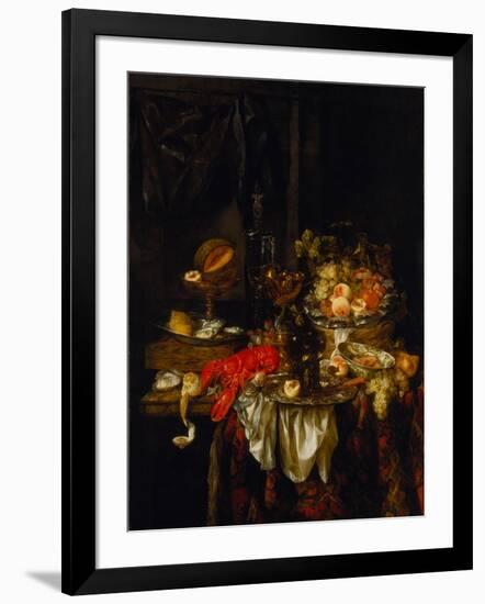 Banquet Still Life, 1667-Abraham Hendricksz van Beijeren-Framed Giclee Print