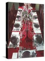 Banquet Table Settings-null-Stretched Canvas