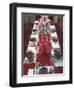 Banquet Table Settings-null-Framed Art Print