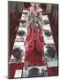 Banquet Table Settings-null-Mounted Art Print