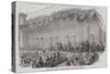 Banquet to Mr Ingersoll, the American Minister, in the Town-Hall, Manchester-null-Stretched Canvas