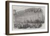 Banquet to Mr Ingersoll, the American Minister, in the Town-Hall, Manchester-null-Framed Giclee Print