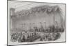 Banquet to Mr Ingersoll, the American Minister, in the Town-Hall, Manchester-null-Mounted Giclee Print
