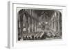 Banquet to Mr Peto and Mr Warner, in St Andrew's Hall, Norwich-null-Framed Giclee Print