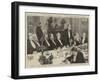Banquet to the Right Honourable Sir John Macdonald-null-Framed Giclee Print