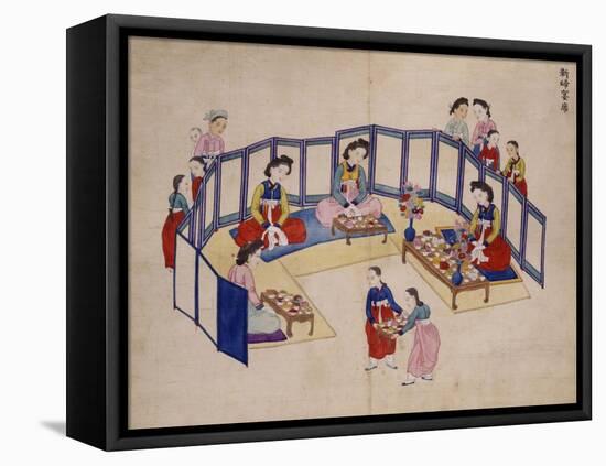 Banquet-Kim Junkeun-Framed Stretched Canvas