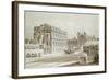 Banqueting House and King's Gate, 1827-Thomas Hosmer Shepherd-Framed Giclee Print