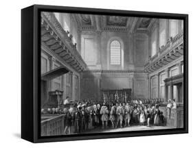 Banqueting House-Thomas H Shepherd-Framed Stretched Canvas