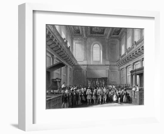 Banqueting House-Thomas H Shepherd-Framed Art Print