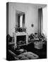 Banquette Room in the New Home of the Duke and Duchess of Windsor-null-Stretched Canvas