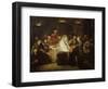 Banquo's Ghost from Macbeth, by William Shakespeare-Theodore Chasseriau-Framed Premium Giclee Print