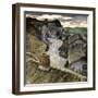 Banshee Wailing to Foretell Death in an Irish Village-null-Framed Giclee Print