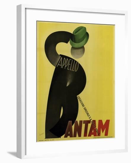 Bantam Hats-null-Framed Giclee Print