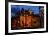 Banteay Samre Temple at Night-Michael Nolan-Framed Photographic Print