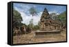 Banteay Srei Hindu Temple, Nr Angkor, Siem Reap, Cambodia-Robert Harding-Framed Stretched Canvas