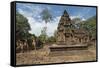 Banteay Srei Hindu Temple, Nr Angkor, Siem Reap, Cambodia-Robert Harding-Framed Stretched Canvas