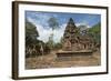 Banteay Srei Hindu Temple, Nr Angkor, Siem Reap, Cambodia-Robert Harding-Framed Photographic Print