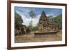 Banteay Srei Hindu Temple, Nr Angkor, Siem Reap, Cambodia-Robert Harding-Framed Photographic Print