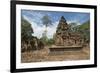 Banteay Srei Hindu Temple, Nr Angkor, Siem Reap, Cambodia-Robert Harding-Framed Photographic Print