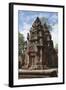 Banteay Srei Hindu Temple, Nr Angkor, Siem Reap, Cambodia-Robert Harding-Framed Photographic Print