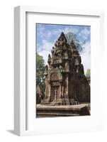 Banteay Srei Hindu Temple, Nr Angkor, Siem Reap, Cambodia-Robert Harding-Framed Photographic Print