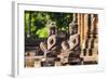 Banteay Srei Temple in Angkor-Michael Nolan-Framed Photographic Print