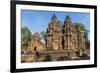 Banteay Srei Temple in Angkor-Michael Nolan-Framed Photographic Print