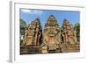 Banteay Srei Temple in Angkor-Michael Nolan-Framed Photographic Print