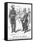 Banting in the Yeomanry, 1865-Charles Samuel Keene-Framed Stretched Canvas