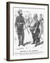 Banting in the Yeomanry, 1865-Charles Samuel Keene-Framed Giclee Print