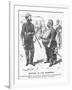 Banting in the Yeomanry, 1865-Charles Samuel Keene-Framed Giclee Print