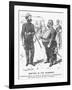 Banting in the Yeomanry, 1865-Charles Samuel Keene-Framed Giclee Print