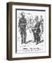 Banting in the Yeomanry, 1865-Charles Samuel Keene-Framed Giclee Print