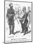 Banting in the Yeomanry, 1865-Charles Samuel Keene-Mounted Giclee Print