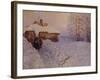 Banya in Winter, 1919-Appolinari Mikhaylovich Vasnetsov-Framed Giclee Print